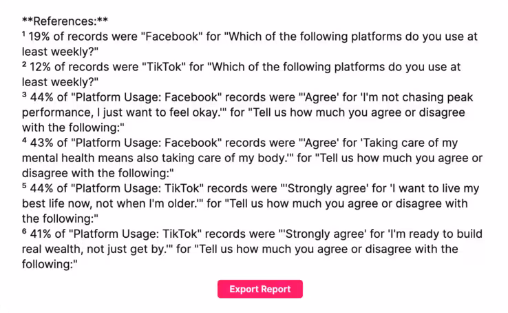 SteepedAI Select Finding