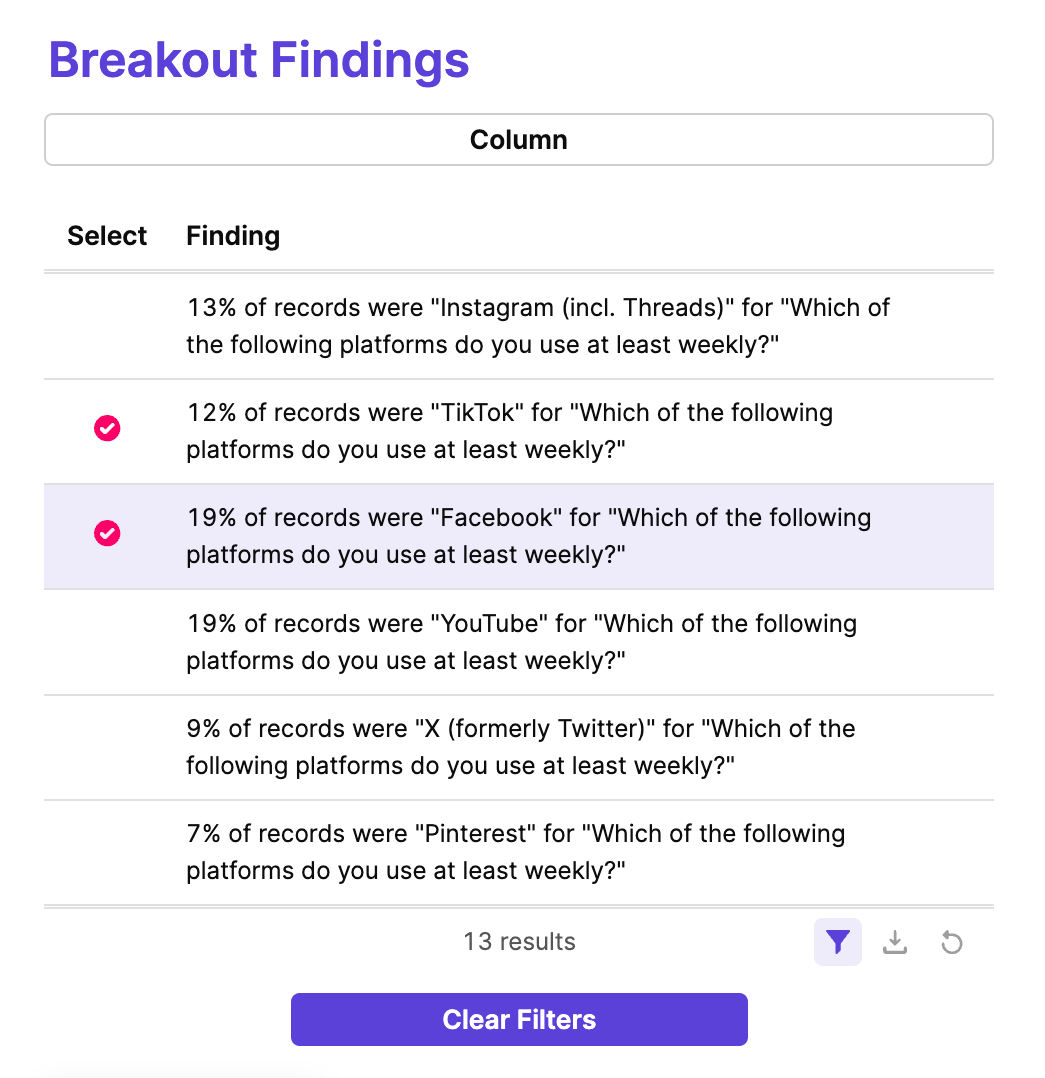SteepedAI Select Finding